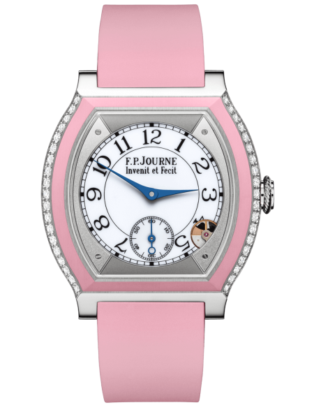 élégante 40 mm Titane avec inserts et 2 rangs de diamants