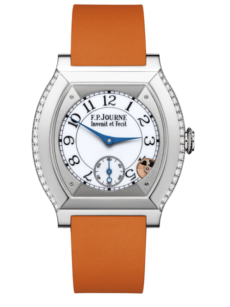 élégante 40 mm Titane 2 rangs de diamants