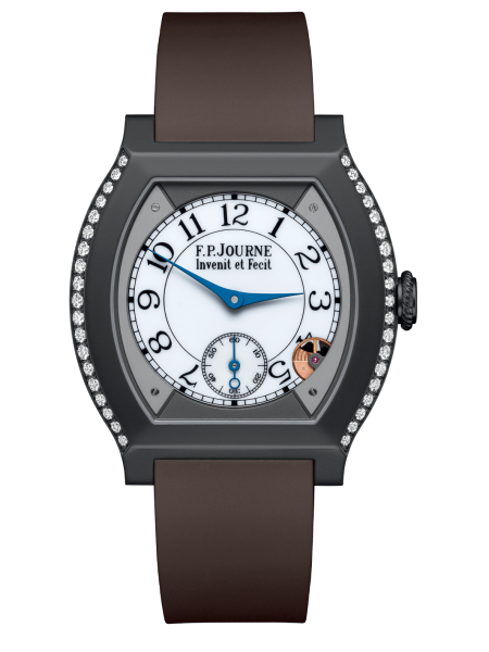 élégante 40 mm Titalyt® 2 rangs de diamants